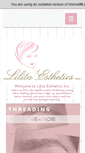 Mobile Screenshot of lilita-esthetics.ca